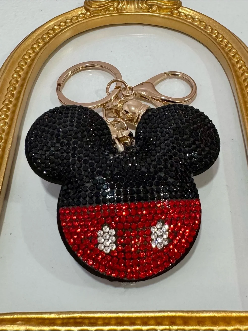 New Mickey Head Keychain/Bag Charm